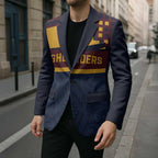 New Zealand Rugby Pacific Custom Blazer Kahupeka Retro 2025 Taniko Motif - Aussie Hoodie