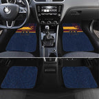 New Zealand Rugby Pacific Custom Car Mats Kahupeka Retro 2025 Taniko Motif