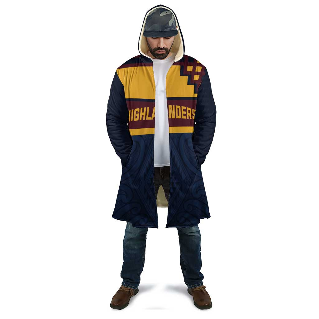 New Zealand Rugby Pacific Custom Cloak Kahupeka Retro 2025 Taniko Motif - Aussie Hoodie