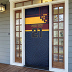 New Zealand Rugby Pacific Custom Door Cover Kahupeka Retro 2025 Taniko Motif - Aussie Hoodie