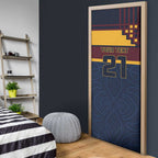 New Zealand Rugby Pacific Custom Door Cover Kahupeka Retro 2025 Taniko Motif - Aussie Hoodie