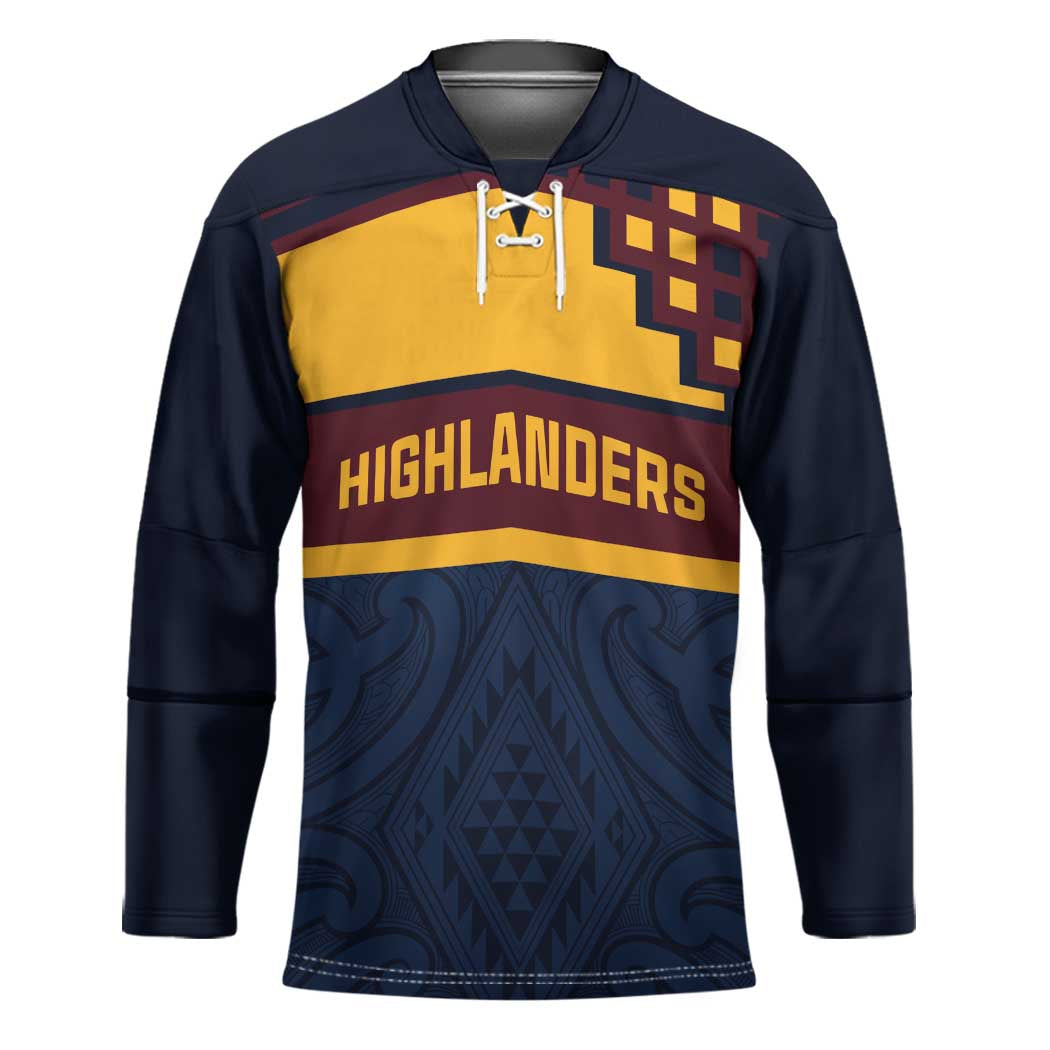 New Zealand Rugby Pacific Custom Hockey Jersey Kahupeka Retro 2025 Taniko Motif - Aussie Hoodie