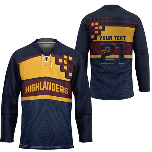 New Zealand Rugby Pacific Custom Hockey Jersey Kahupeka Retro 2025 Taniko Motif - Aussie Hoodie