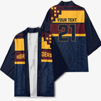 New Zealand Rugby Pacific Custom Kimono Kahupeka Retro 2025 Taniko Motif - Aussie Hoodie