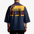 New Zealand Rugby Pacific Custom Kimono Kahupeka Retro 2025 Taniko Motif - Aussie Hoodie