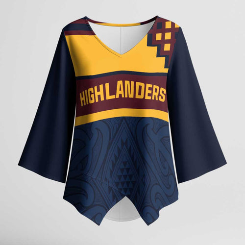 New Zealand Rugby Pacific Custom Kimono Sleeve Blouse Kahupeka Retro 2025 Taniko Motif - Aussie Hoodie