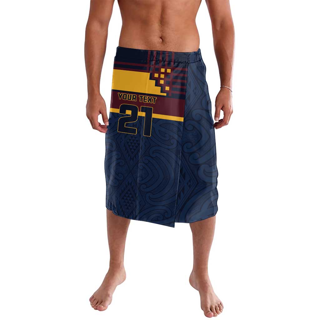 New Zealand Rugby Pacific Custom Lavalava Kahupeka Retro 2025 Taniko Motif