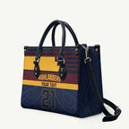New Zealand Rugby Pacific Custom Leather Bag Kahupeka Retro 2025 Taniko Motif - Aussie Hoodie