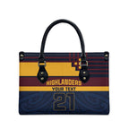 New Zealand Rugby Pacific Custom Leather Bag Kahupeka Retro 2025 Taniko Motif - Aussie Hoodie