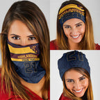 New Zealand Rugby Pacific Custom Neck Gaiter Kahupeka Retro 2025 Taniko Motif - Aussie Hoodie