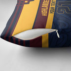 New Zealand Rugby Pacific Custom Pillow Cover Kahupeka Retro 2025 Taniko Motif - Aussie Hoodie