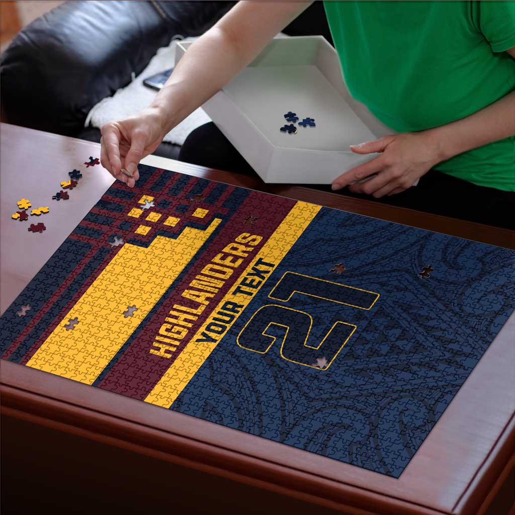 New Zealand Rugby Pacific Custom Puzzle Kahupeka Retro 2025 Taniko Motif - Aussie Hoodie