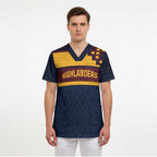 New Zealand Rugby Pacific Custom Scrub Top Kahupeka Retro 2025 Taniko Motif - Aussie Hoodie