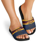 New Zealand Rugby Pacific Custom Slide Sandals Kahupeka Retro 2025 Taniko Motif - Aussie Hoodie
