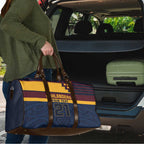 New Zealand Rugby Pacific Custom Travel Bag Kahupeka Retro 2025 Taniko Motif - Aussie Hoodie