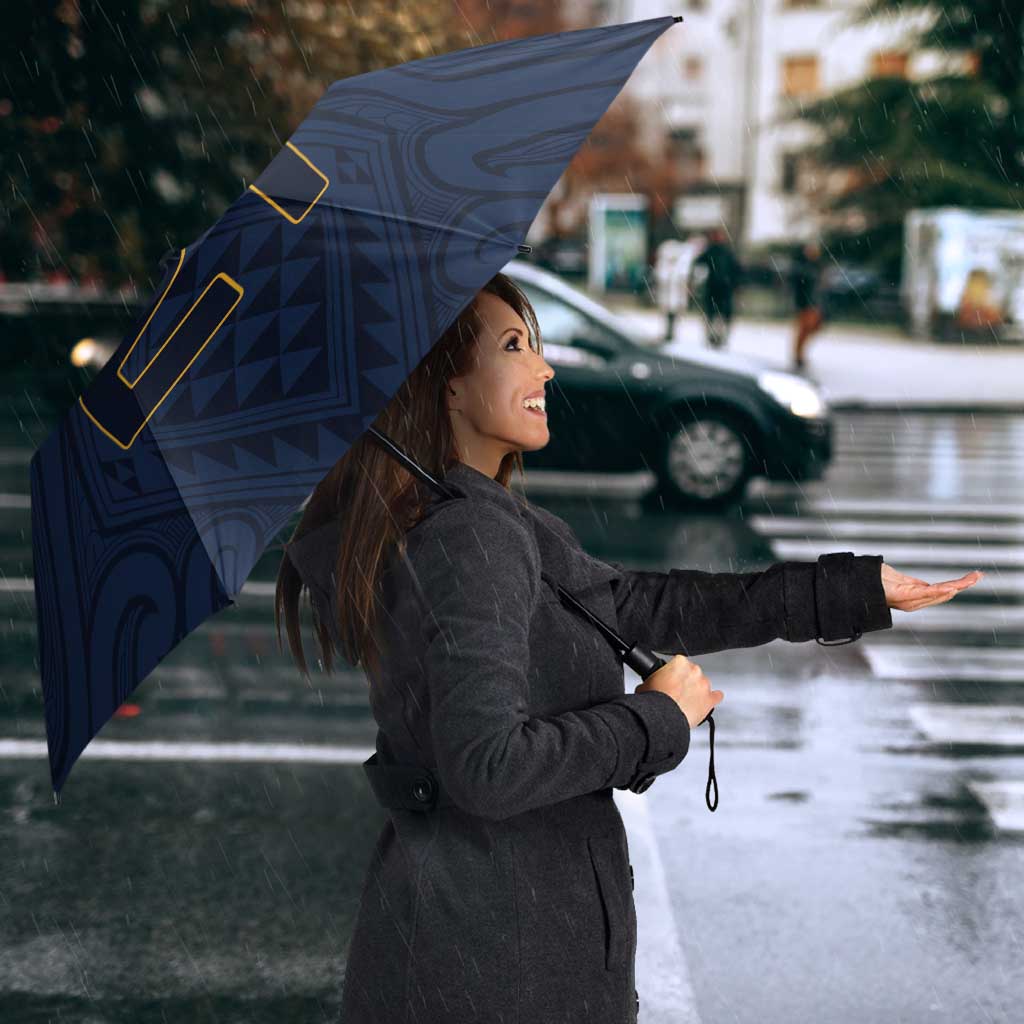 New Zealand Rugby Pacific Custom Umbrella Kahupeka Retro 2025 Taniko Motif - Aussie Hoodie