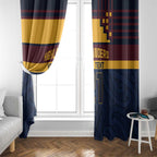 New Zealand Rugby Pacific Custom Window Curtain Kahupeka Retro 2025 Taniko Motif