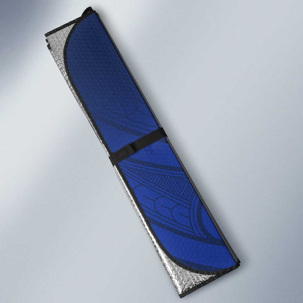 New Zealand Rugby Pacific Custom Auto Sun Shade Kahurangi Auckland All Blue - Aussie Hoodie