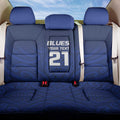 New Zealand Rugby Pacific Custom Back Car Seat Cover Kahurangi Auckland All Blue
