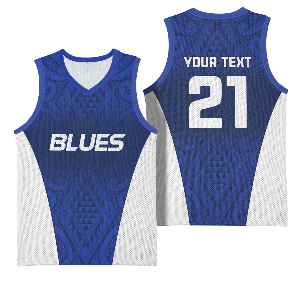 New Zealand Rugby Pacific Custom Basketball Jersey Kahurangi Auckland All Blue - Aussie Hoodie