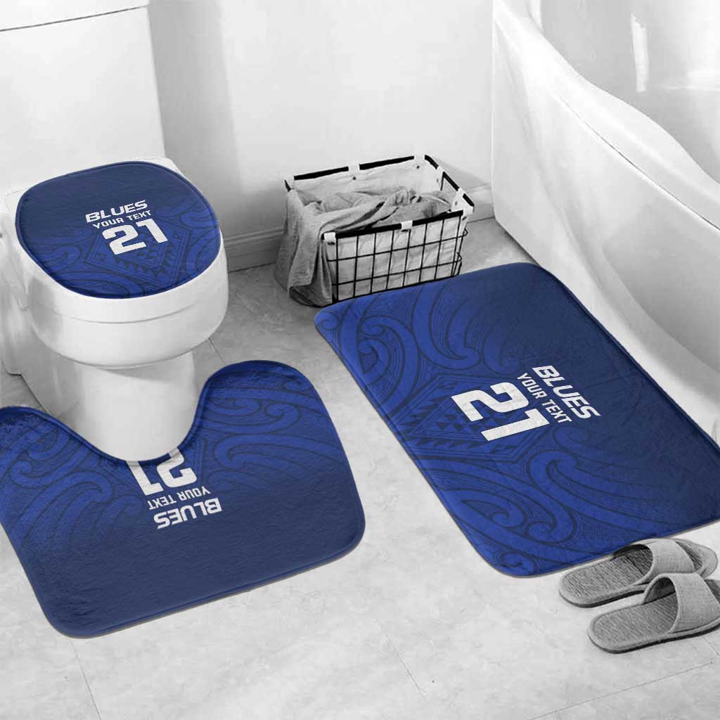 New Zealand Rugby Pacific Custom Bathroom Set Kahurangi Auckland All Blue - Aussie Hoodie