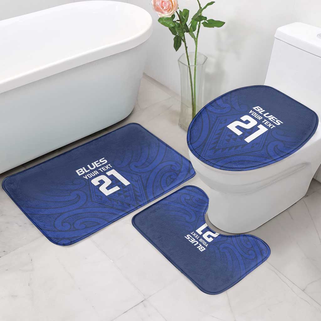 New Zealand Rugby Pacific Custom Bathroom Set Kahurangi Auckland All Blue - Aussie Hoodie