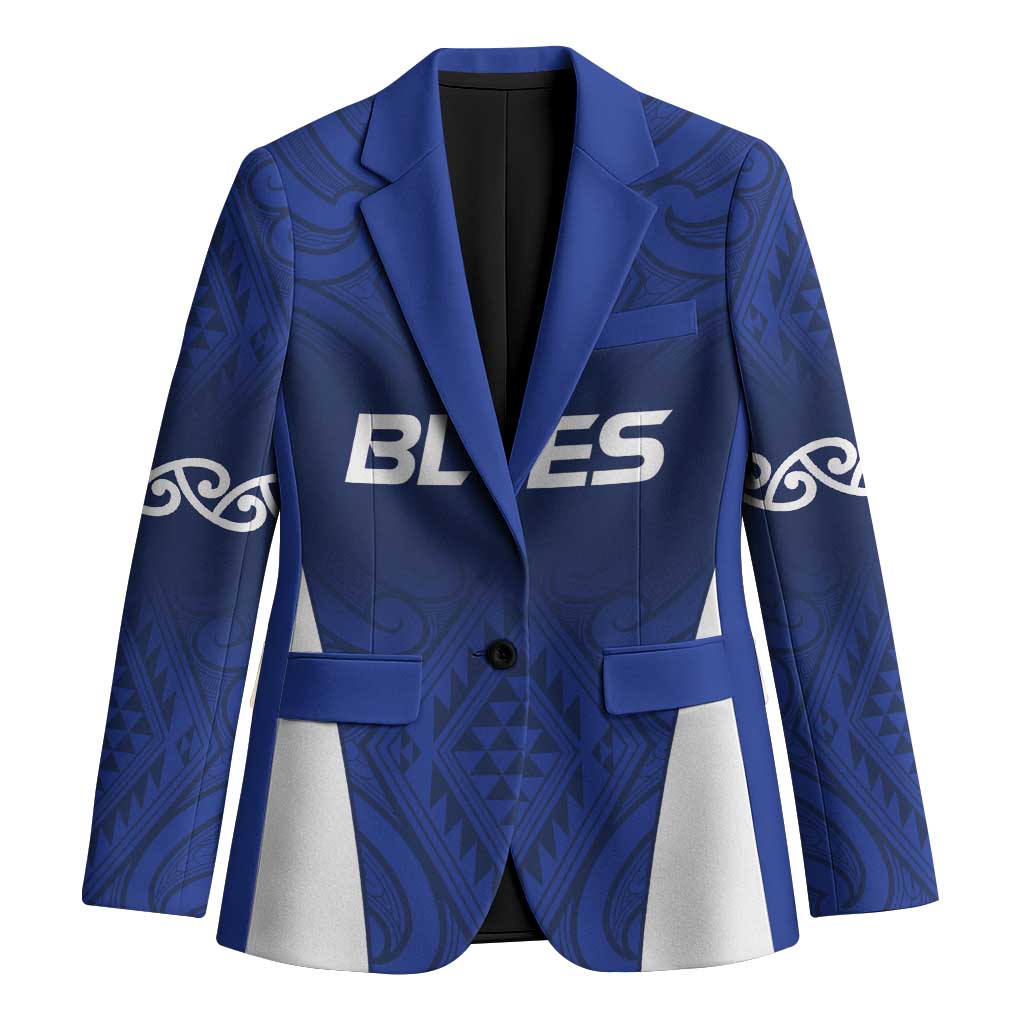 New Zealand Rugby Pacific Custom Blazer Kahurangi Auckland All Blue - Aussie Hoodie