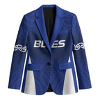 New Zealand Rugby Pacific Custom Blazer Kahurangi Auckland All Blue - Aussie Hoodie