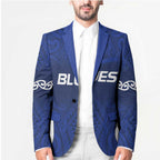 New Zealand Rugby Pacific Custom Blazer Kahurangi Auckland All Blue - Aussie Hoodie