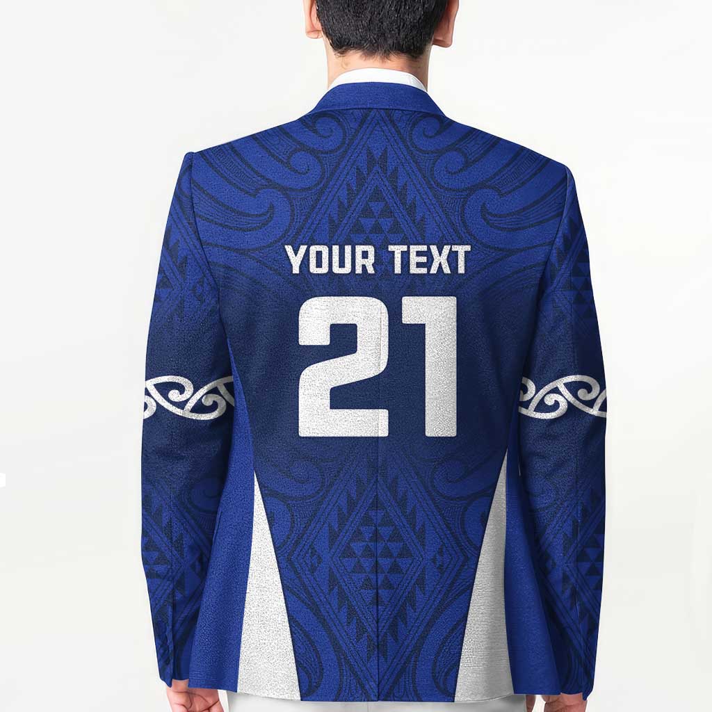 New Zealand Rugby Pacific Custom Blazer Kahurangi Auckland All Blue - Aussie Hoodie
