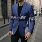New Zealand Rugby Pacific Custom Blazer Kahurangi Auckland All Blue - Aussie Hoodie