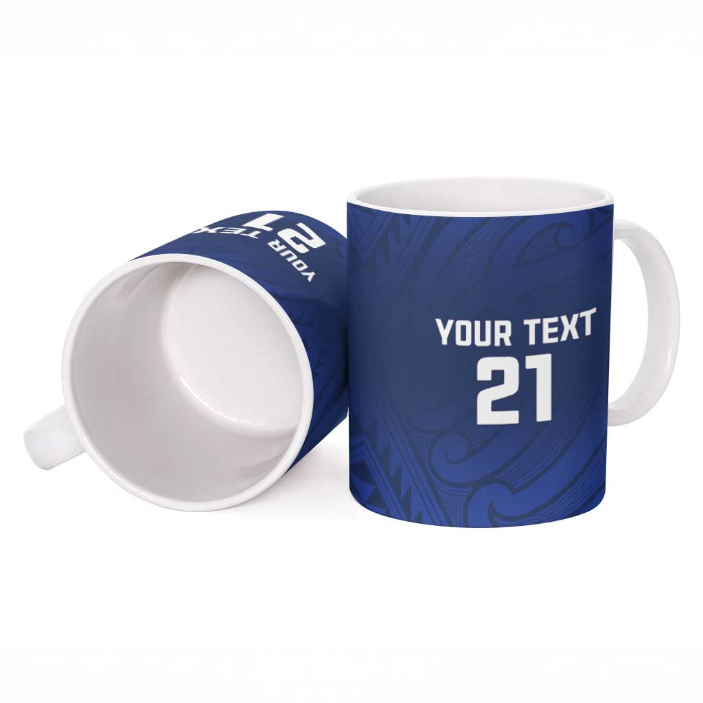 New Zealand Rugby Pacific Custom Ceramic Mug Kahurangi Auckland All Blue - Aussie Hoodie