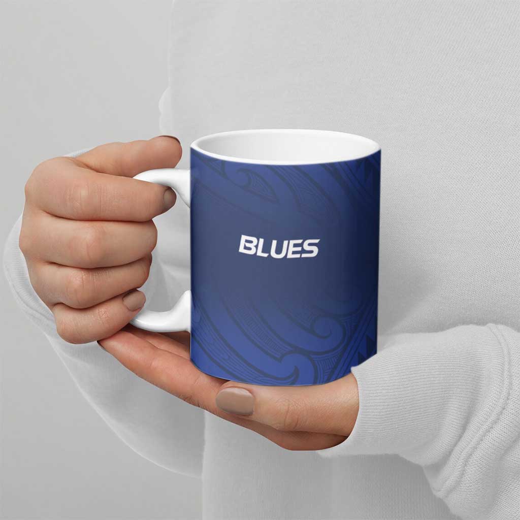 New Zealand Rugby Pacific Custom Ceramic Mug Kahurangi Auckland All Blue - Aussie Hoodie