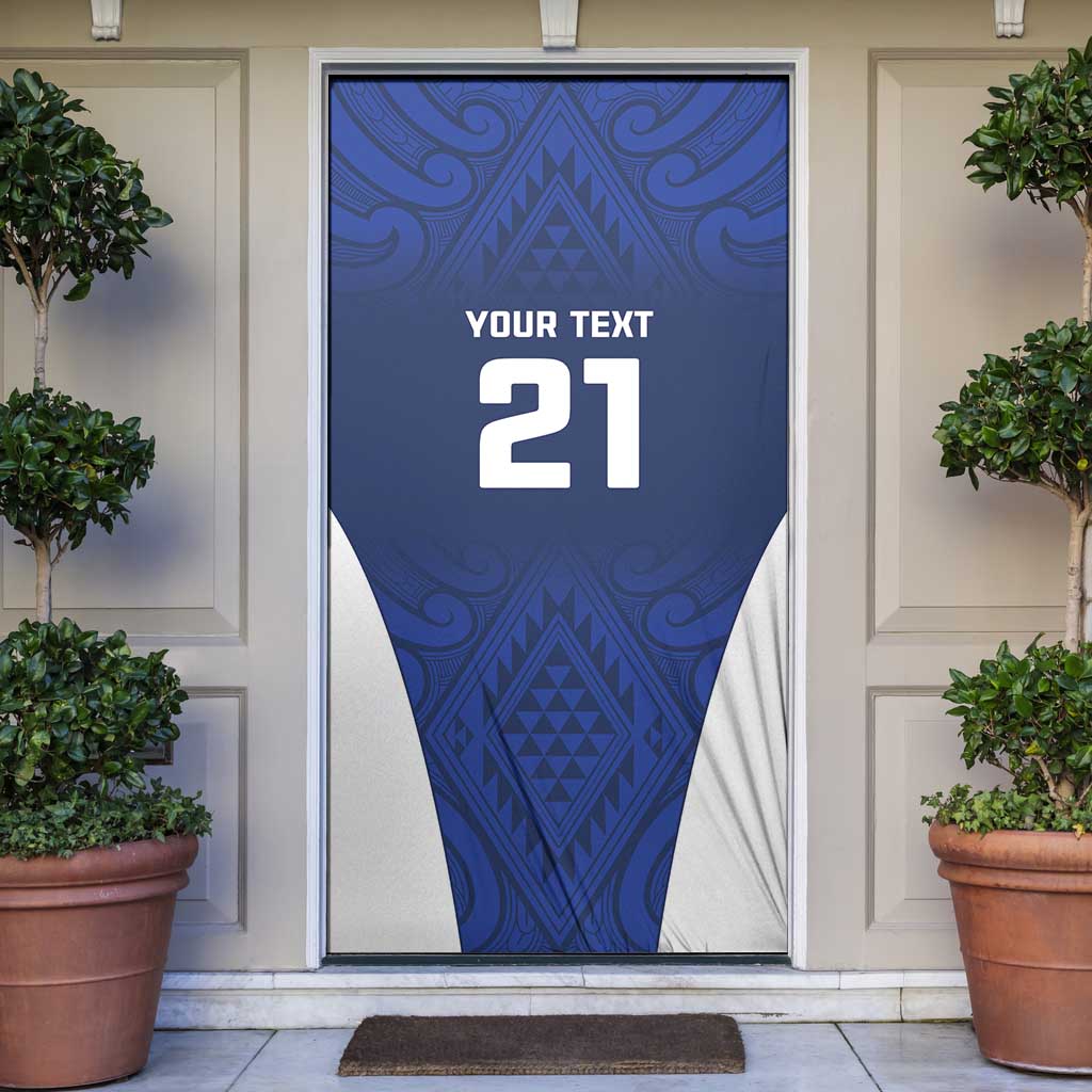 New Zealand Rugby Pacific Custom Door Cover Kahurangi Auckland All Blue - Aussie Hoodie
