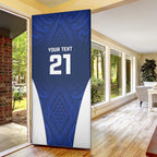 New Zealand Rugby Pacific Custom Door Cover Kahurangi Auckland All Blue - Aussie Hoodie