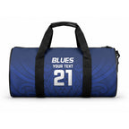 New Zealand Maori Rugby Pacific Custom Duffle Bag Kahurangi Auckland All Blue