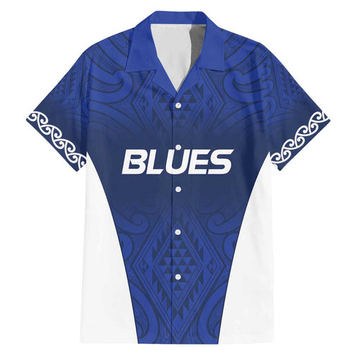 New Zealand Rugby Pacific Custom Family Matching Mermaid Dress and Hawaiian Shirt Kahurangi Auckland All Blue