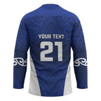 New Zealand Rugby Pacific Custom Hockey Jersey Kahurangi Auckland All Blue - Aussie Hoodie