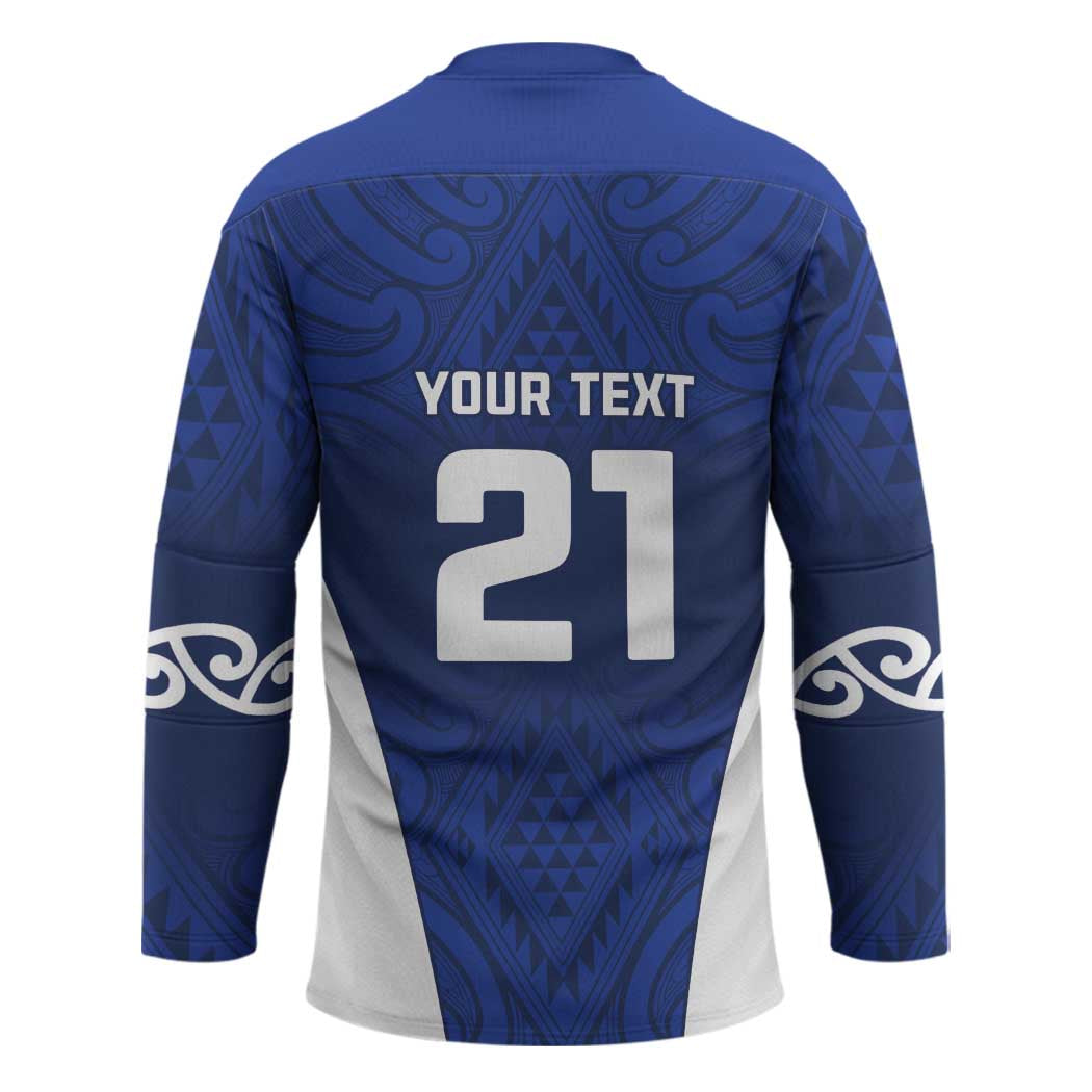 New Zealand Rugby Pacific Custom Hockey Jersey Kahurangi Auckland All Blue - Aussie Hoodie
