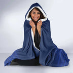 New Zealand Rugby Pacific Custom Hooded Blanket Kahurangi Auckland All Blue