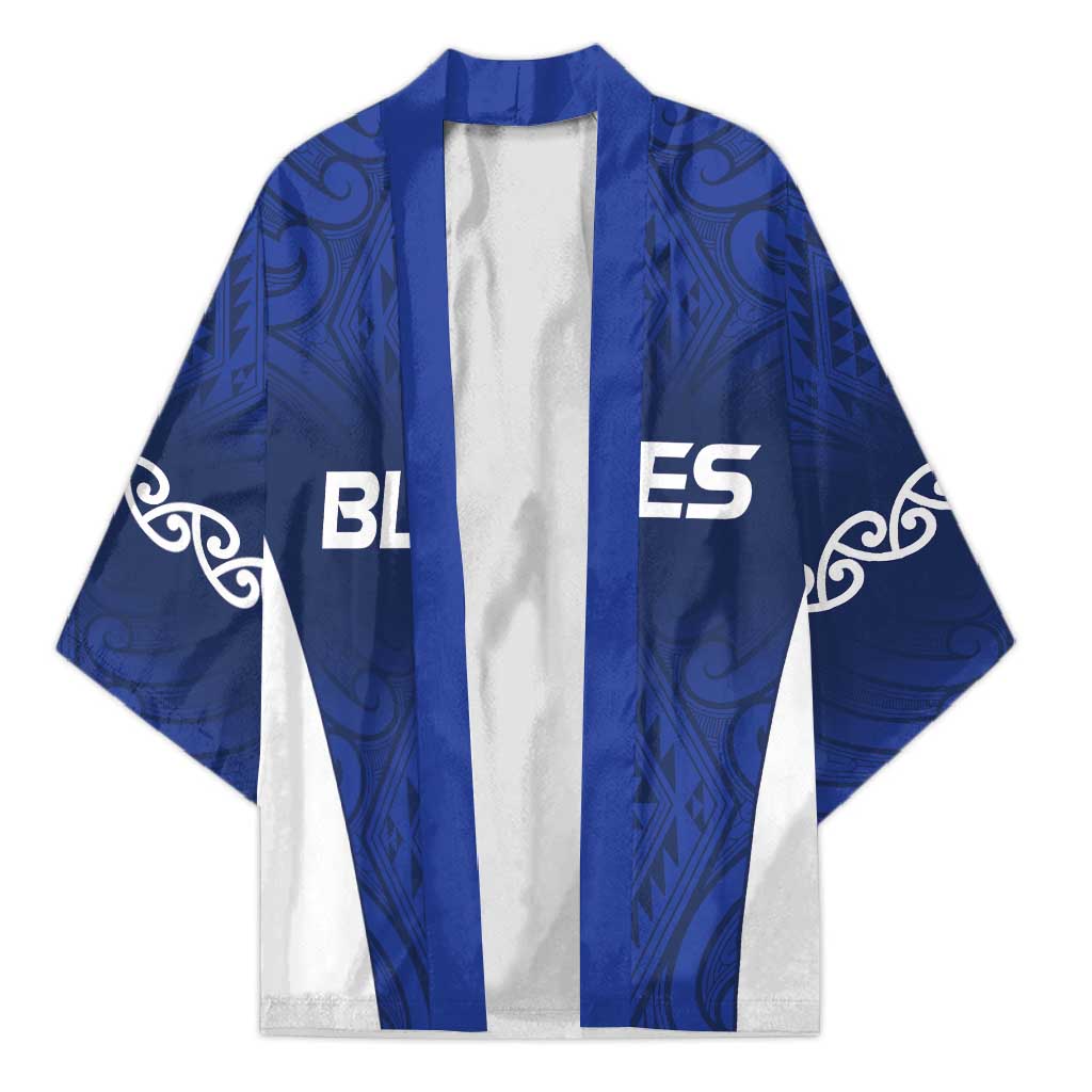 New Zealand Rugby Pacific Custom Kimono Kahurangi Auckland All Blue - Aussie Hoodie