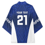 New Zealand Rugby Pacific Custom Kimono Kahurangi Auckland All Blue - Aussie Hoodie