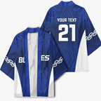 New Zealand Rugby Pacific Custom Kimono Kahurangi Auckland All Blue - Aussie Hoodie