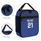 New Zealand Maori Rugby Pacific Custom Lunch Bag Kahurangi Auckland All Blue