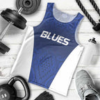 New Zealand Rugby Pacific Custom Men Tank Top Kahurangi Auckland All Blue
