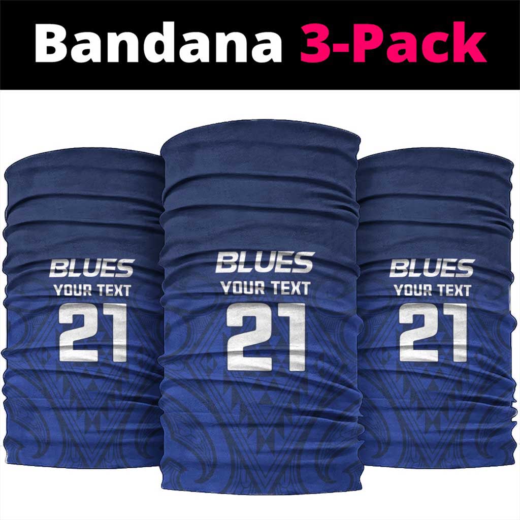 New Zealand Rugby Pacific Custom Neck Gaiter Kahurangi Auckland All Blue - Aussie Hoodie