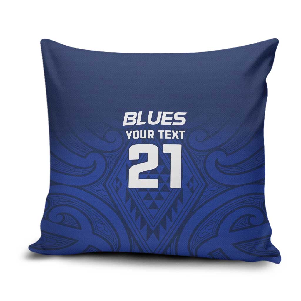 New Zealand Rugby Pacific Custom Pillow Cover Kahurangi Auckland All Blue - Aussie Hoodie