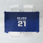New Zealand Rugby Pacific Custom Tablecloth Kahurangi Auckland All Blue