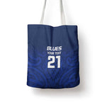 New Zealand Rugby Pacific Custom Tote Bag Kahurangi Auckland All Blue - Aussie Hoodie