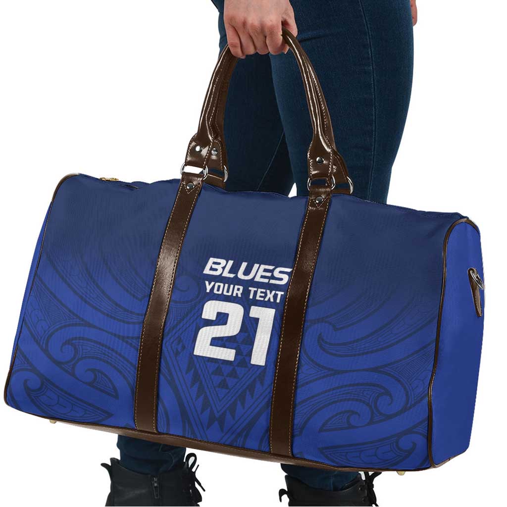 New Zealand Rugby Pacific Custom Travel Bag Kahurangi Auckland All Blue - Aussie Hoodie